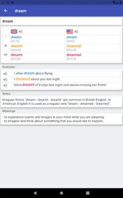 English Irregular Verbs android App screenshot 13
