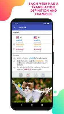 English Irregular Verbs android App screenshot 21